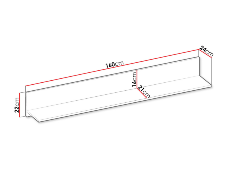 Módulo Suspenso ALI 160CM